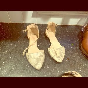 GC Shoes Snake Print Espadrille